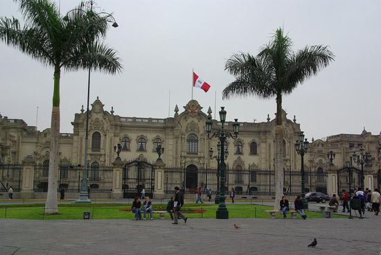 An der Plaza de Armas