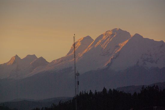 Huascaran, der hoechste Berg Perus