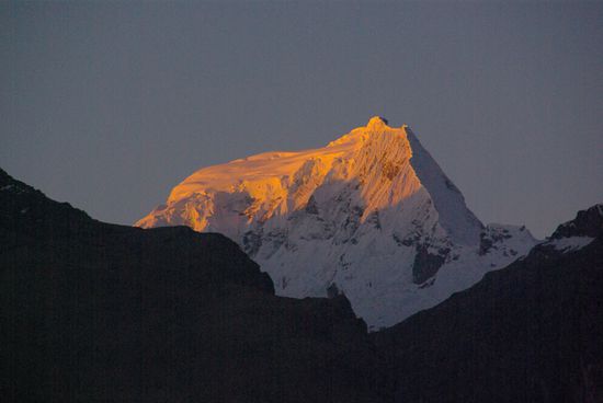Einen schoenen Sonnenuntergang gabs auch