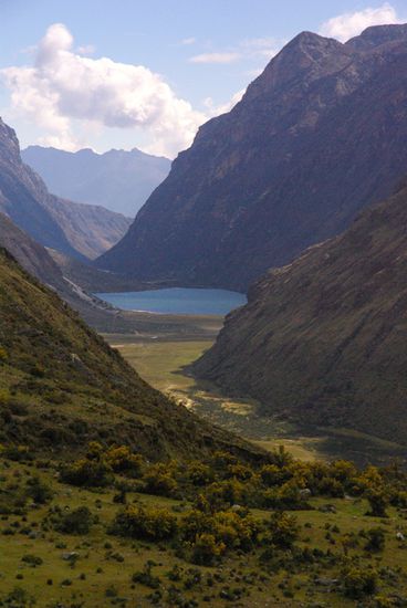 Blick zurueck in die Quebrada Santa Cruz