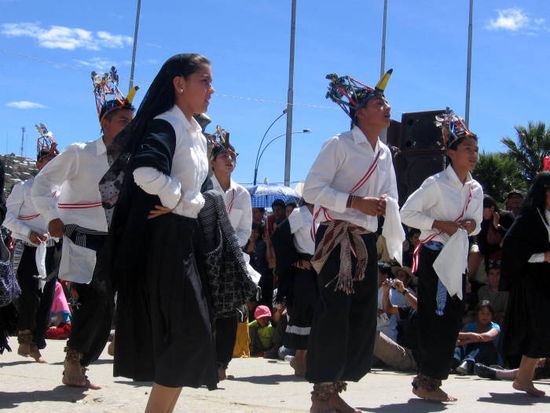 Taenzer beim Raymi Llacta