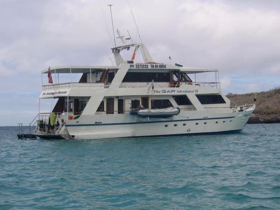 Das war unser Luxusboot "Cruz del Sur"