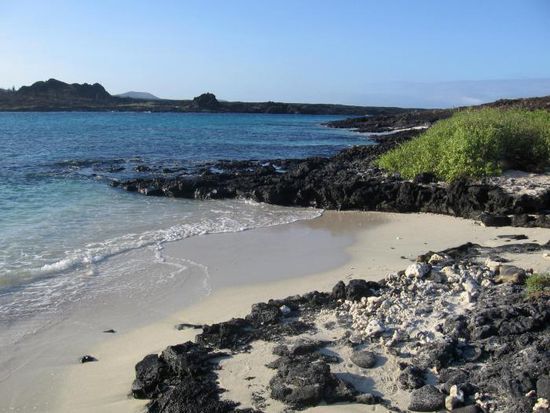 ... und der Strand davor.