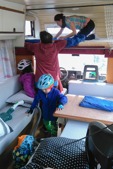 Gemeinsame Putzaktion