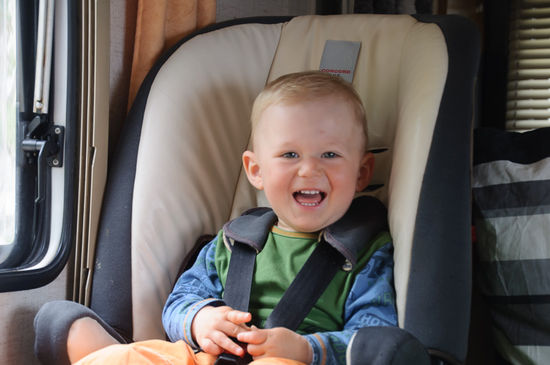 Georg freut sich über jeden Tunnel.