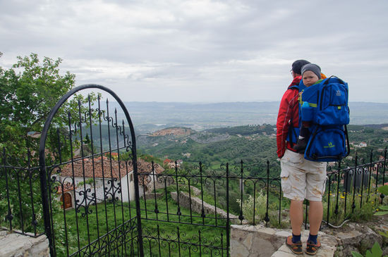 Der Blick schweift über die Ebenen