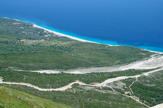 Der Strand von Drymades