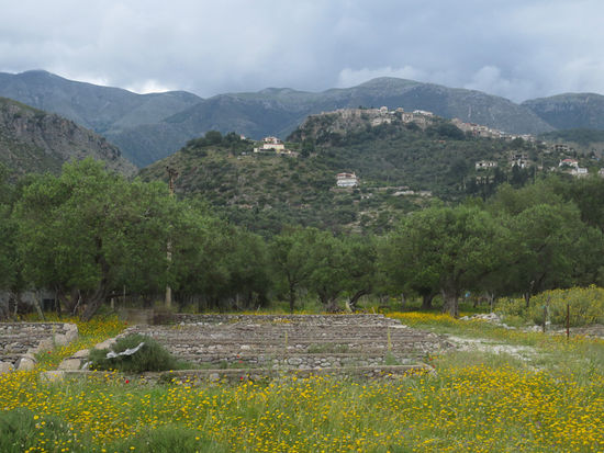 Ankunftin Himare am Strand von Livadh