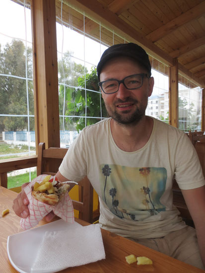 Unser erstes Gyros Pita