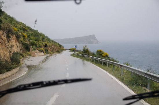 Leider Regenwetter, und schlechte Sicht