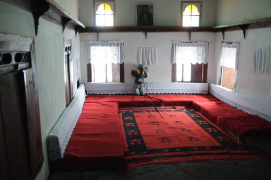 Der normale Aufenthatsraum für die Familie