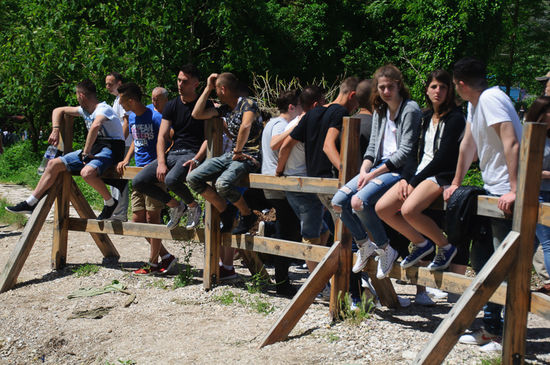 Es gab ein ständiges Kommen und Gehen von albanischen Teenagern