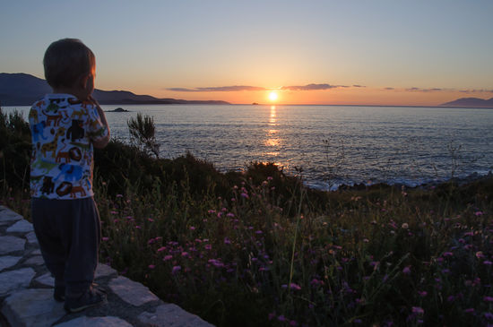 Sonnenuntergang, ohne Worte