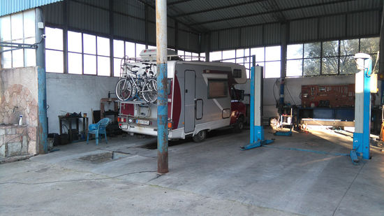 Diesmal in einer richtigen Werkstatt