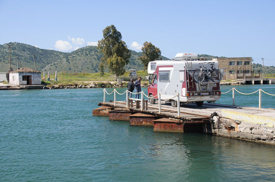 Die Fähre bei Butrint