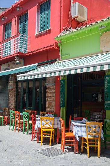 Sehr schöne bunte Häuser ...