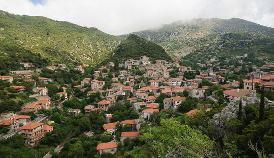 ... und in die andere Richtung Stemnitsa