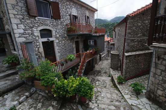 In den Gassen von Stemnitsa