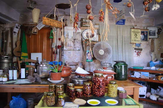 Beim Olivenbauern haben wir uns mit Olivenöl eingedeckt