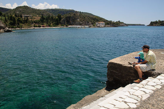 Am Hafen von Kardamili