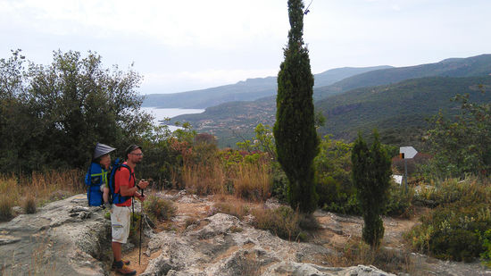 Und von jetzt geht es wieder hinunter nach Kardamili. Eine wunderbare Tour, ein wenig länger als gedacht.
