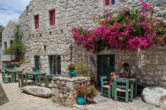 Kleine Rast im Schatten