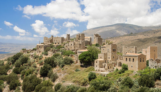 Fast wie eine Spielzeugstadt sieht das ganze aus.