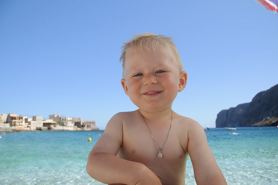 Da freut sich einer gewaltig.