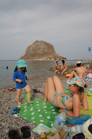 Am Strand von Gefira
