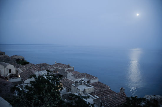 Der Mond über Monemvasia