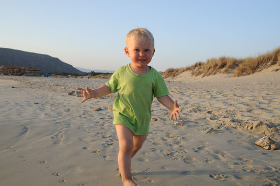 Abendspaziergang, da hat noch wer ziemlich viel Energie