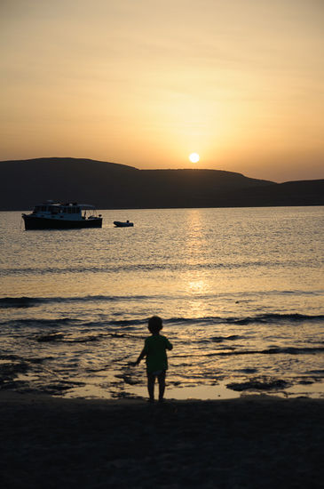 Sonnenuntergang am Strand