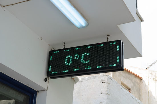 Der Temperaturfühler hat ein kleines Problem... Manchmal würden wir uns wünschen dass das die Realität ist.