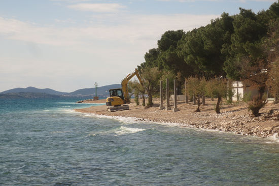 Zweiter Blick auf den Bagger