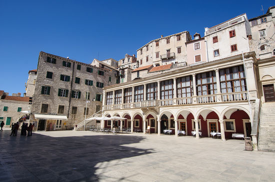 Hauptplatz von Šibenik