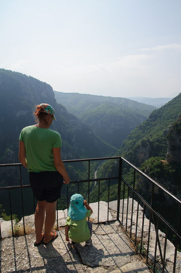 Auch von hier ein schöner Blick in die Schlucht