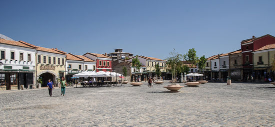 Das Basarviertel, die Frontzeile ist schön restauriert