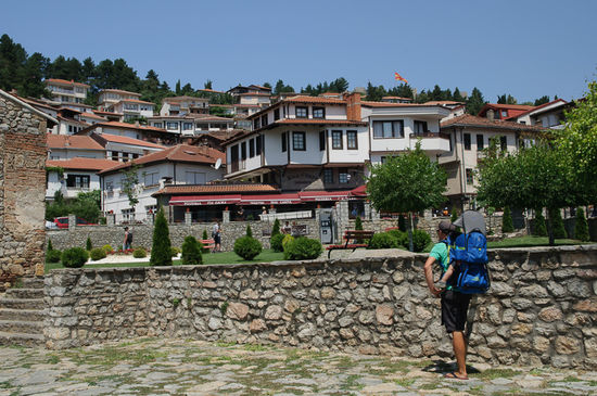 Erster Spaziergang durch die Altstadt von Ohrid