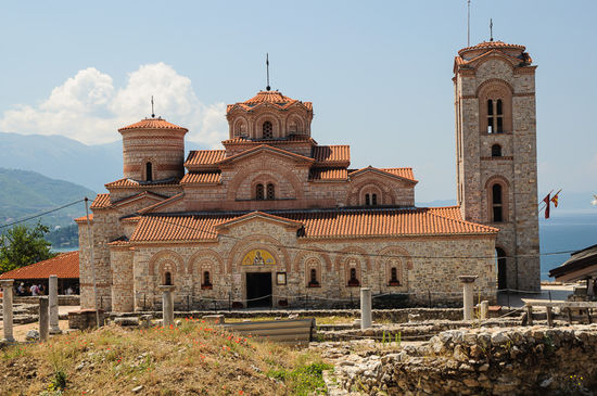 Eine byzantinische Kirche, diese wurde allerdings erst vor kurzem auf den Überresten der alten wieder neu aufgebaut.