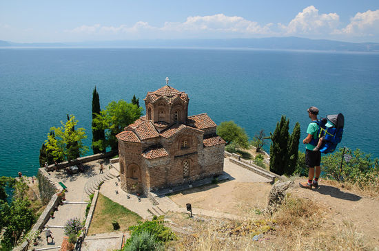 Und noch eine byzantinsche Kirche. Davon gibts hier jede Menge.