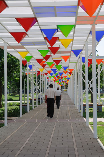 Gehweg durch den Park