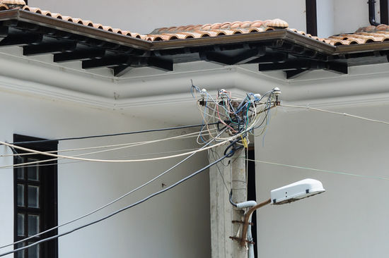 Einfallsreiche Verkabelung