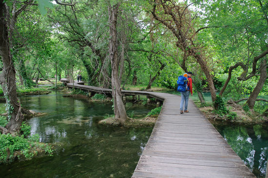 Das Wasser ist kristallklar
