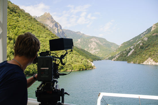 Ein österreichisches Kamerateam war auch an Bord, es wird eine Universum Doku gedreht
