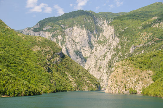 Die Schlucht wird wieder enger