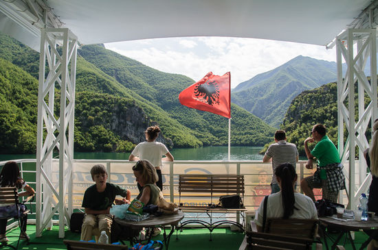 An Bord ist es aber sehr gemütlich.