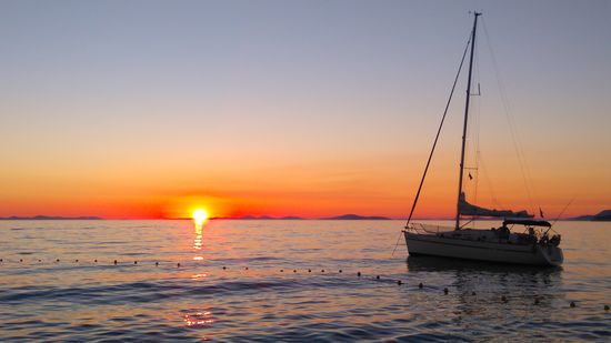 ... und wunderschöne Sonnenuntergänge