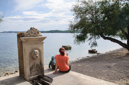 Wieder in der Stadt ist dann Zeit für ein Eis.
