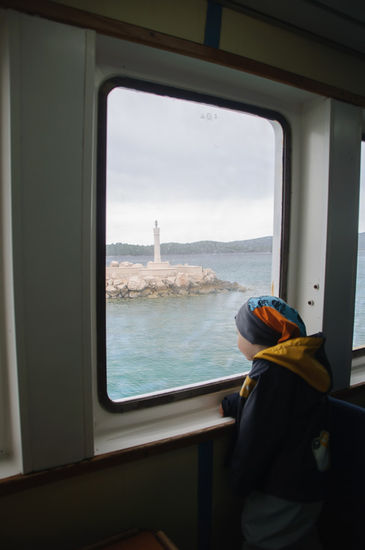 Mit der Fähre geht es rüber nach Korčula