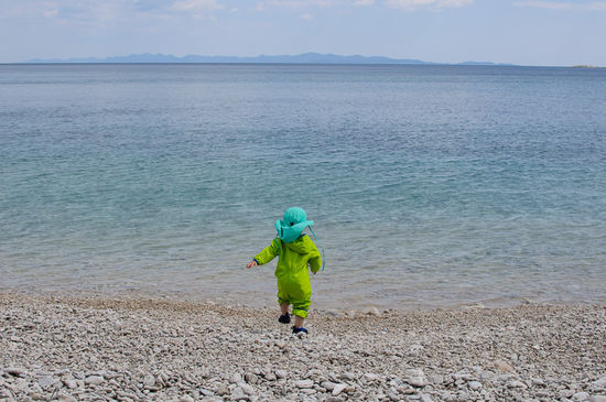 Endlich Badewetter! Nix wie rein ins Meer!